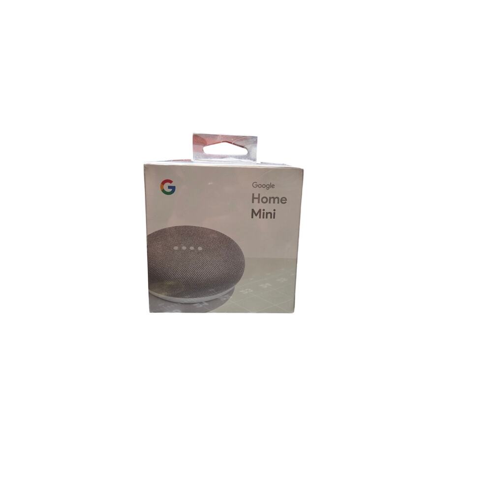 New Sealed Google Home Mini Smart Speaker w/ Google Assistant Chalk (GA00210-US